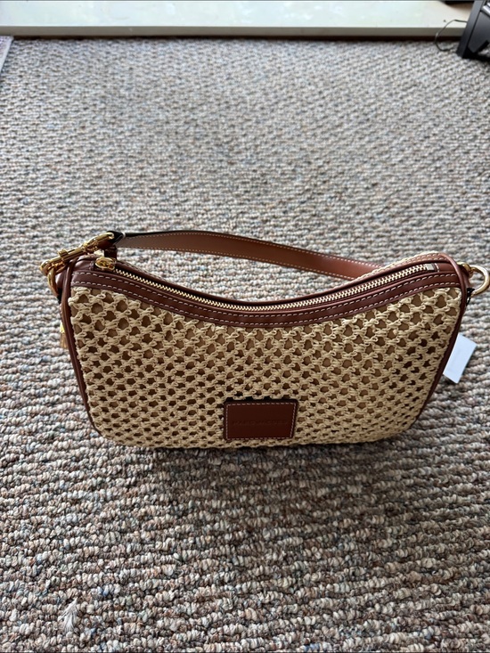 Marc Jacobs Handbags - Marc Jacobs Natural Straw Shoulder Bag